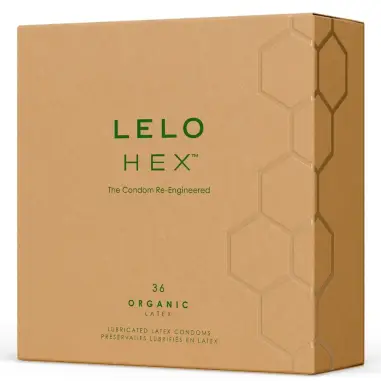 Hex Organic Preservativo Caja 36 Uds - Envío Discreto | LELO