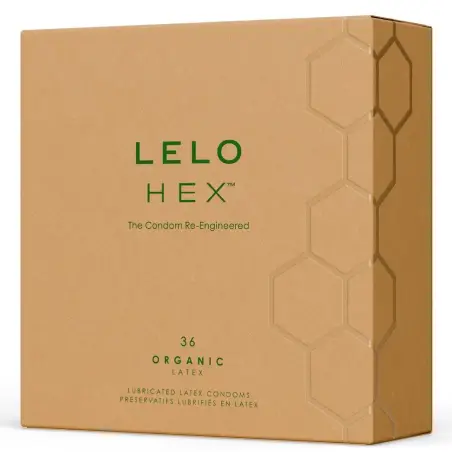Hex Organic Preservativo Caja 36 Uds - Envío Discreto | LELO