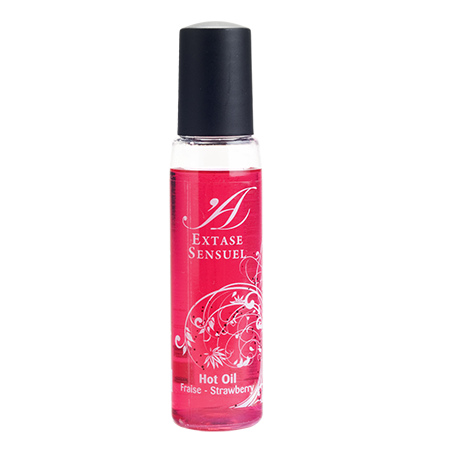EXTASE SENSUAL - ACEITE ESTIMULANTE FRESA VIAJE CALOR 35 ML EXTASE SENSUAL