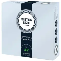 MISTER SIZE - PRESERVATIVOS TALLA XS 47 MM (36 UNIDADES) 2