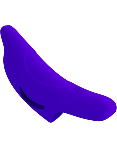 PRETTY LOVE - DELPHINI PODEROSO ESTIMULADOR DE DEDO AZUL OSCURO 