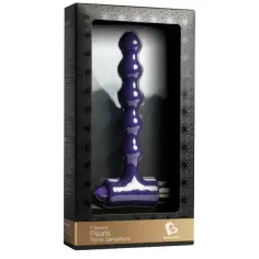 ROCKS-OFF - PLUG ANAL CON VIBRACIÓN Y ONDULACIONES PETITE SENSATIONS PEARLS 2