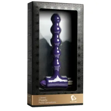 Plug Anal con Vibración y Ondulaciones Petite Sensations