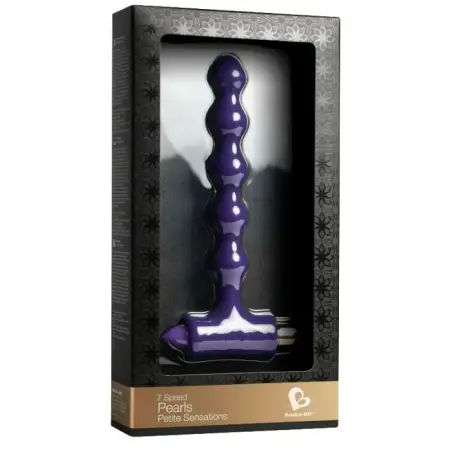 Plug Anal con Vibración y Ondulaciones Petite Sensations