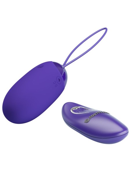 PRETTY LOVE - BERGER YOUTH HUEVO VIBRADOR CONTROL REMOTO VIOLETA 