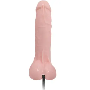Dildo Realístico Vibrador e Inflable 18.8 cm | Baile