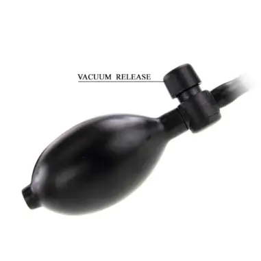 Dildo Realístico Vibrador e Inflable 18.8 cm | Baile