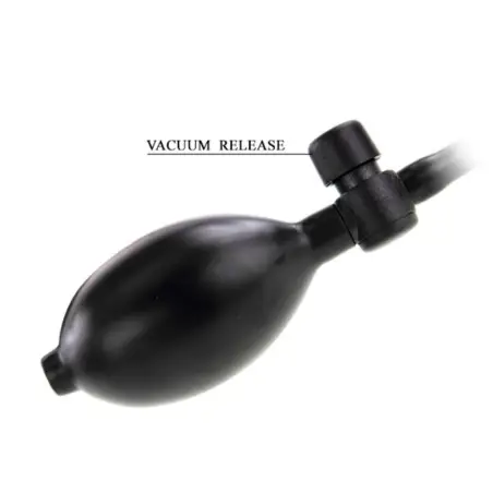 Dildo Realístico Vibrador e Inflable 18.8 cm | Baile
