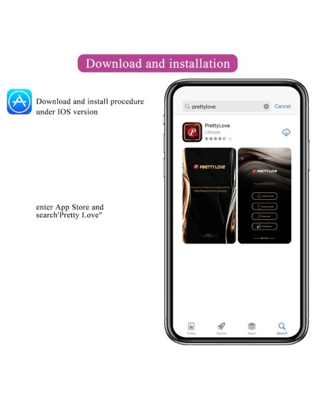 PRETTY LOVE - JAYLEEN VIBRADOR APP CONTROL REMOTO LILA 
