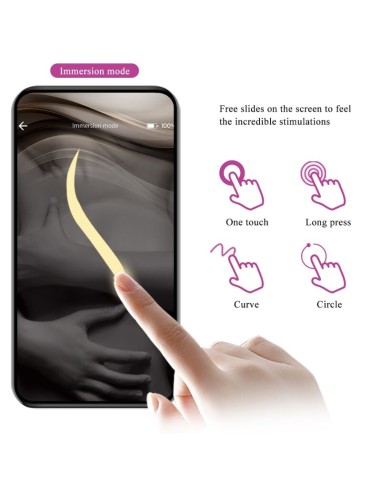 PRETTY LOVE - JAYLEEN VIBRADOR APP CONTROL REMOTO LILA 