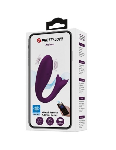 PRETTY LOVE - JAYLEEN VIBRADOR APP CONTROL REMOTO LILA 