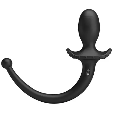 Anthony Vibrador Anal y Perineal APP Control Negro