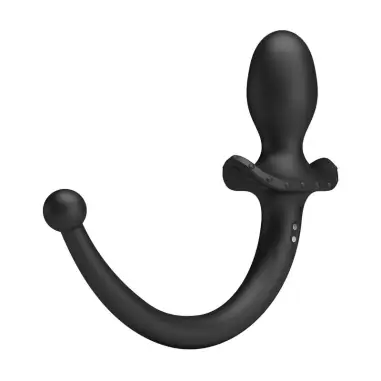 Anthony Vibrador Anal y Perineal APP Control Negro
