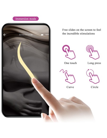 PRETTY LOVE - ELVIRA KEGEL BALLS APP CONTROL REMOTO MORADO 