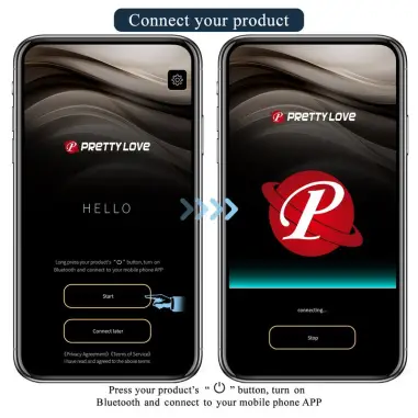 Anthony Vibrador Anal y Perineal APP Control Negro