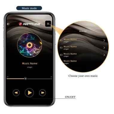 Anthony Vibrador Anal y Perineal APP Control Negro