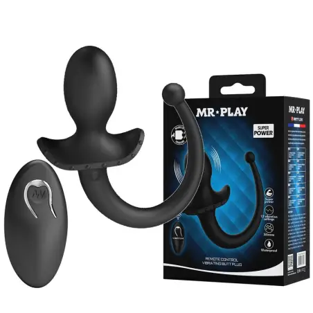 Vibrador Anal y Perineal con Control Remoto Inalámbrico