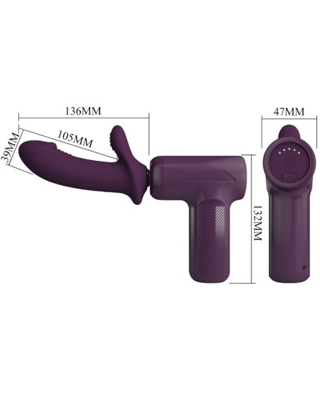PRETTY LOVE - DJ SCHOLAR MASAJEADOR 5 CONFIGURACIONES MORADO 