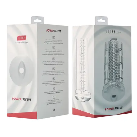 Titan Funda Masturbador Power + Rendimiento | Kiiroo