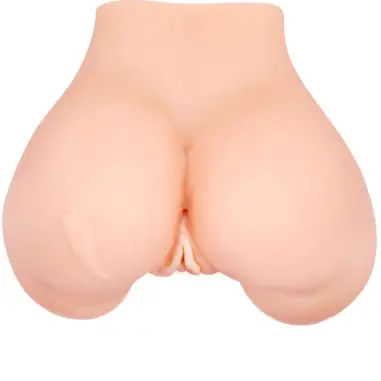 Vagina y Ano con Malla Realista con Vibración | Crazy Bull