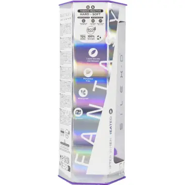 SilexD Dreamy Dildo Fantasy Termorreactivo Violeta 18.5