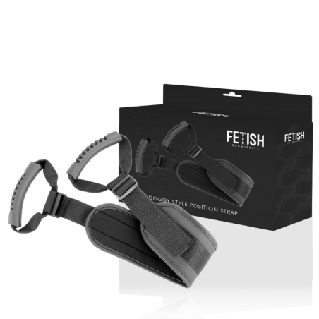 FETISH SUBMISSIVE - ARNÉS PARA HACERLO ESTILO PERRITO CON FORRO DE NEOPRENO FETISH SUBMISSIVE BONDAGE