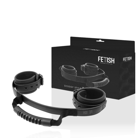 FETISH SUBMISSIVE - ESPOSAS CON TIRADOR CON FORRO DE NEOPRENO FETISH SUBMISSIVE BONDAGE