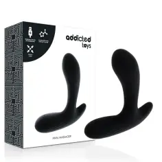 ADDICTED TOYS - ANAL MASSAGER BLACK VIBRATION 2