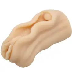BAILE - MINI MASTURBADOR MASCULINO DISEÑO LABIOS VAGINA 2
