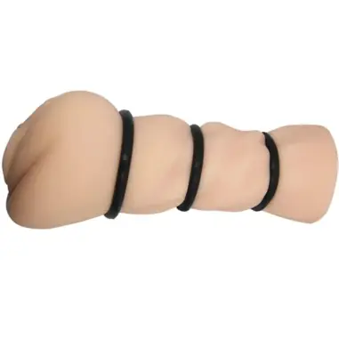 Vagina Masturbador con Anillos - Tacto Realista | Crazy Bull