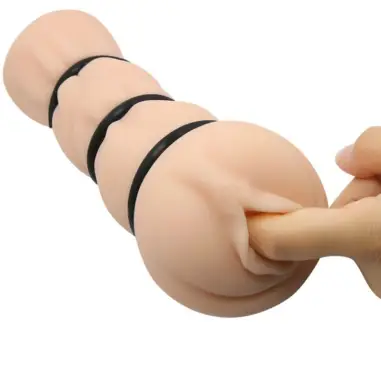 Vagina Masturbador con Anillos - Tacto Realista | Crazy Bull