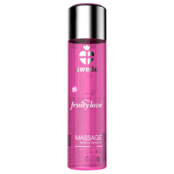 SWEDE - FRUITY LOVE ACEITE EFECTO CALOR FRAMBUESA Y RUIBARBO 120 ML SWEDE