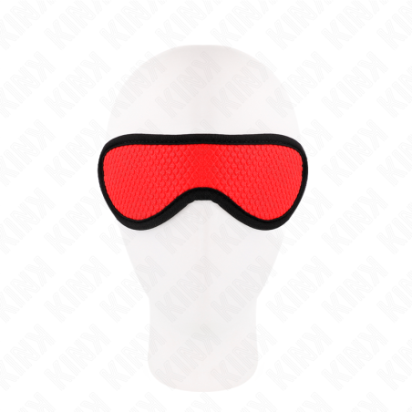 KINK - VENDA TEXTURA DE ESCALA CON BORDE COVERED ROJO 20 x 7 CM KINK MASKED ALLURE