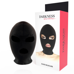 DARKNESS - BDSM MÁSCARA SUMISIÓN BOCA Y OJOS NEGRO DARKNESS BONDAGE