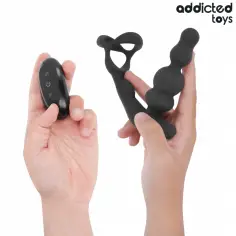 ADDICTED TOYS - MASAJEADOR PROSTÁTICO ROTATORIO CONTROL REMOTO 2