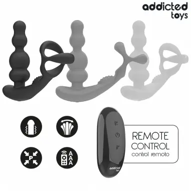 Masajeador Prostático Rotatorio Control Remoto - Rotación