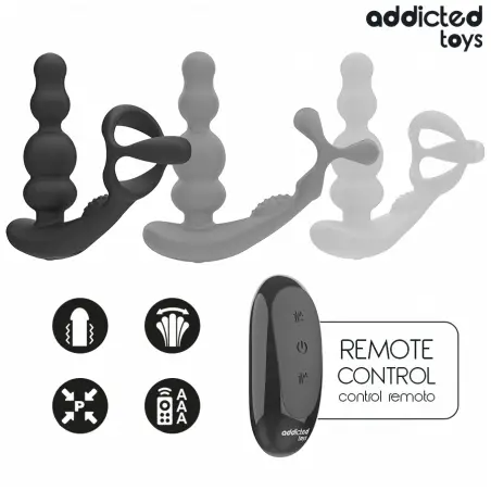 Masajeador Prostático Rotatorio Control Remoto - Rotación