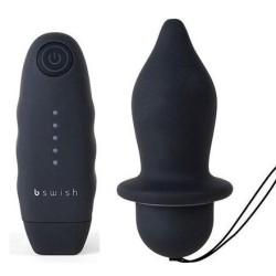 B SWISH - BFILLED CLASSIC VIBRATING PLUG BLACK B SWISH