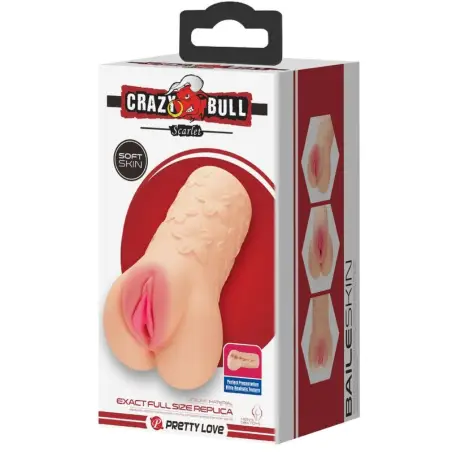 Scarlet Mastubador en Forma de Vagina | Crazy Bull