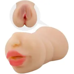 CRAZY BULL - ZOEY MASTUBADOR EN FORMA DE VAGINA DOBLE ENTRADA 2