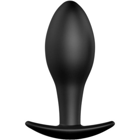 PRETTY LOVE - PLUG ANAL SILICONA ANCLA 8.5 CM NEGRO PRETTY LOVE BOTTOM