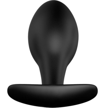 PRETTY LOVE - PLUG ANAL SILICONA ANCLA 8.5 CM NEGRO PRETTY LOVE BOTTOM