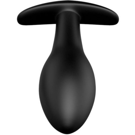 PRETTY LOVE - PLUG ANAL SILICONA ANCLA 8.5 CM NEGRO PRETTY LOVE BOTTOM