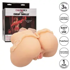 CALEXOTICS - THE PEEP SHOW GIRL DOBLE MASTURBADOR REALÍSTICO NATURAL 2
