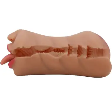 Sarah Masturbador Doble Boca & Vagina Natural | Crazy Bull