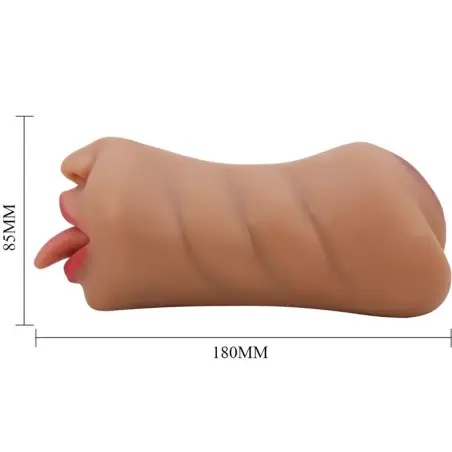 Sarah Masturbador Doble Boca & Vagina Natural | Crazy Bull