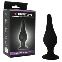 PRETTY LOVE - PLUG ERGONOMICO SILICONA 14 CM PRETTY LOVE BOTTOM 2