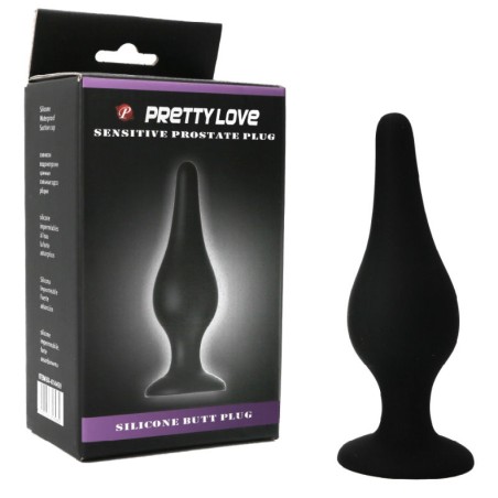 PRETTY LOVE - PLUG ERGONOMICO SILICONA 14 CM PRETTY LOVE BOTTOM