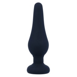 INTENSE - ANAL PLUG PIPO S SILICONE NEGRO 9.8 CM INTENSE ANAL TOYS 2