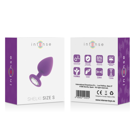 INTENSE - SHELKI S PLUG ANAL LILA INTENSE ANAL TOYS
